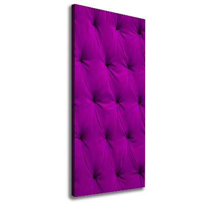 Canvas print Velvet wall