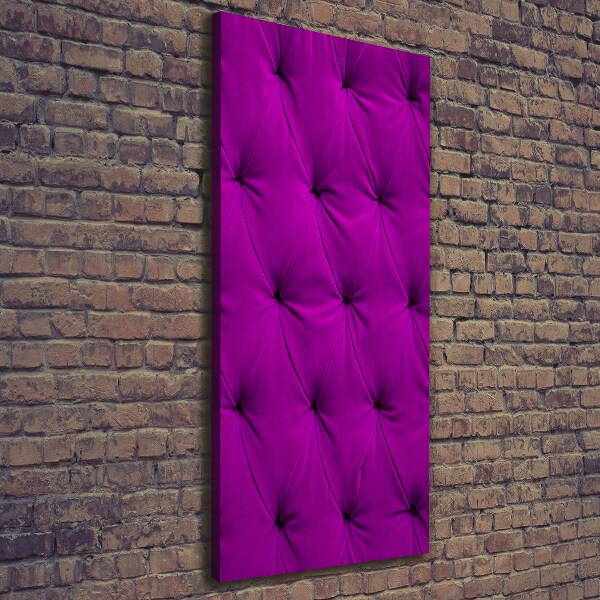 Canvas print Velvet wall