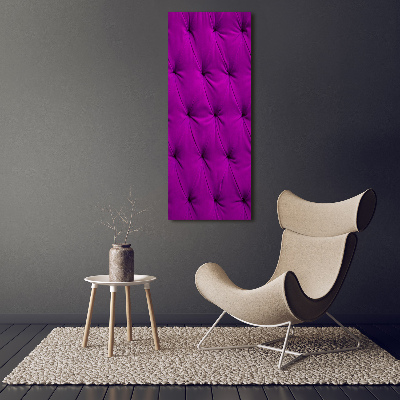 Canvas print Velvet wall