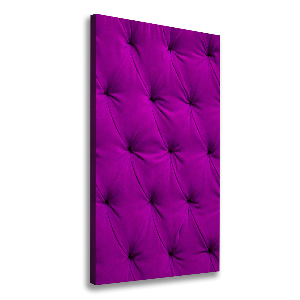 Canvas print Velvet wall