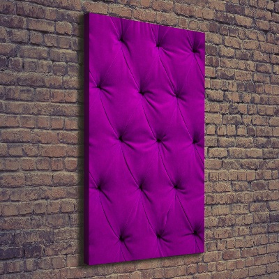 Canvas print Velvet wall