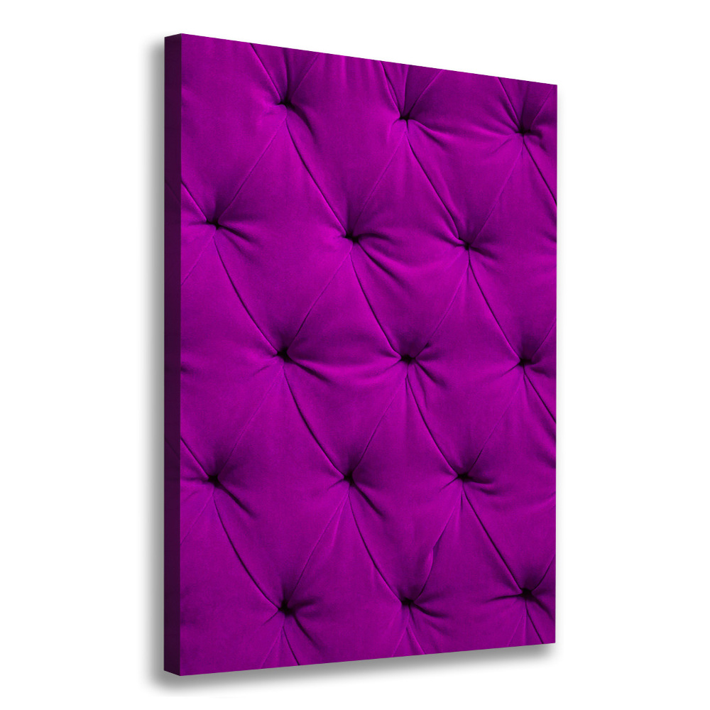 Canvas print Velvet wall