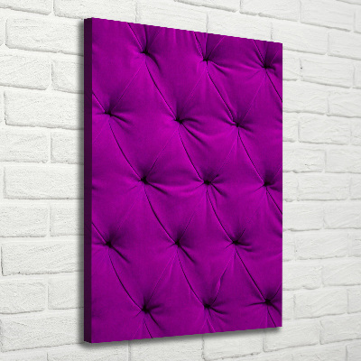 Canvas print Velvet wall