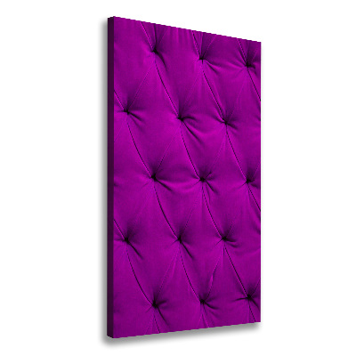 Canvas print Velvet wall