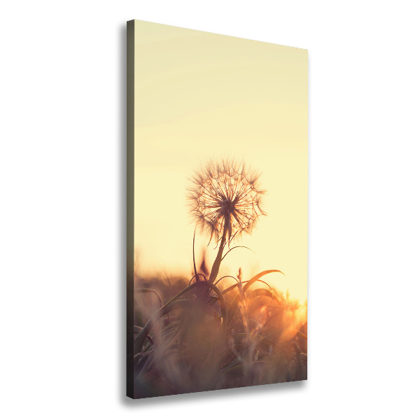 Large canvas wall art Dandelion