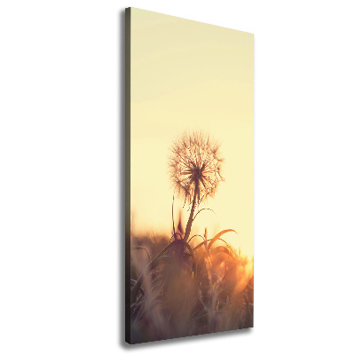 Large canvas wall art Dandelion