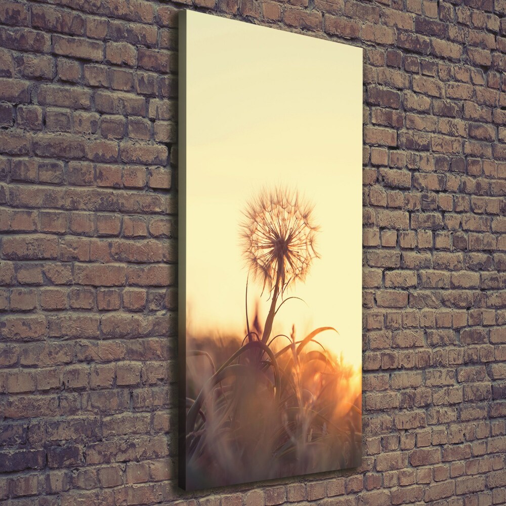 Large canvas wall art Dandelion