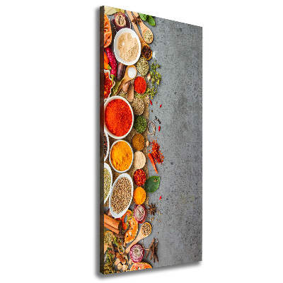 Canvas print Colorful spices