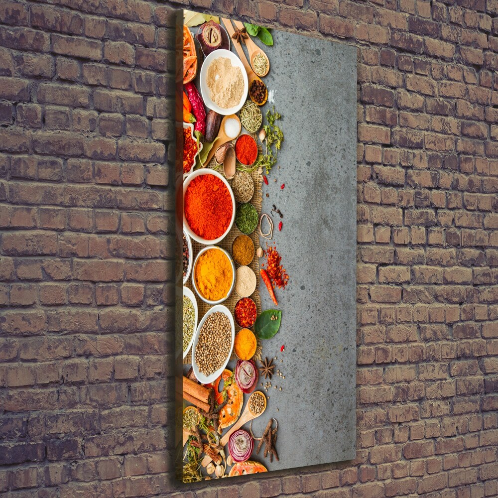 Canvas print Colorful spices