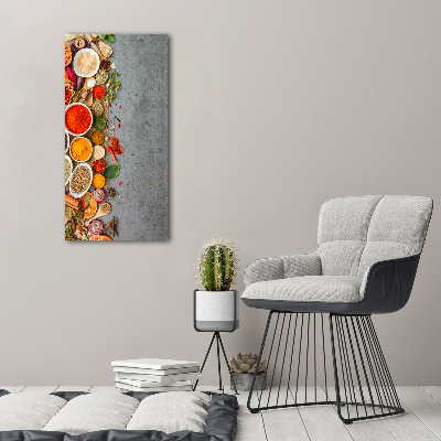 Canvas print Colorful spices