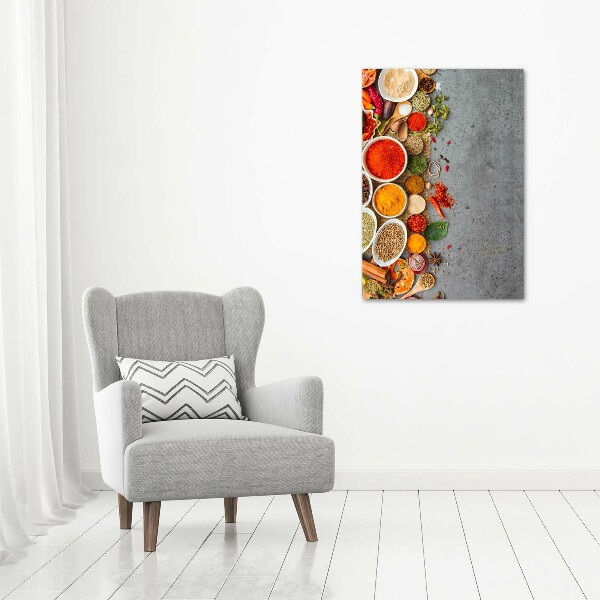 Canvas print Colorful spices