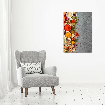 Canvas print Colorful spices