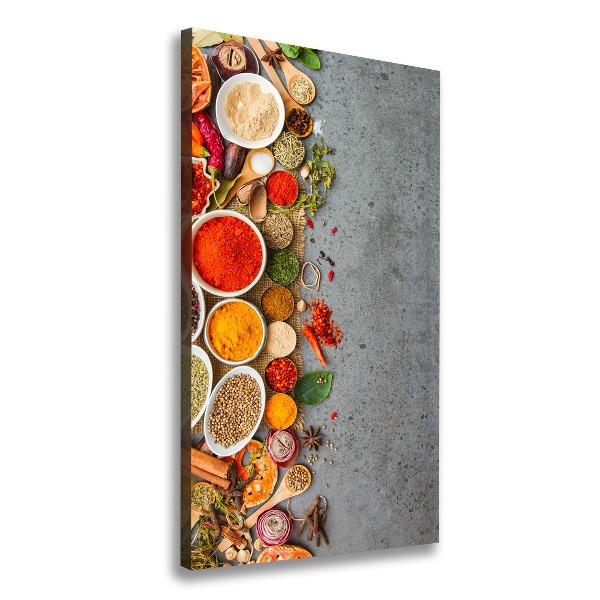 Canvas print Colorful spices