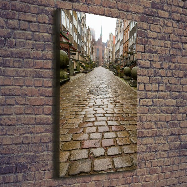 Wall art canvas large Gdańsk Poland