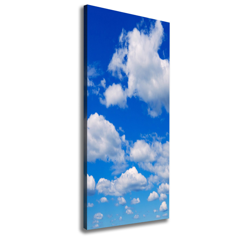 Large canvas wall art Clouds in the sky