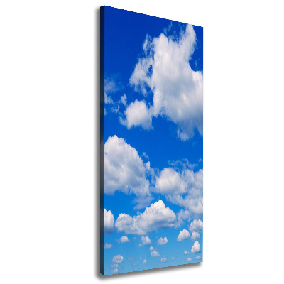 Large canvas wall art Clouds in the sky