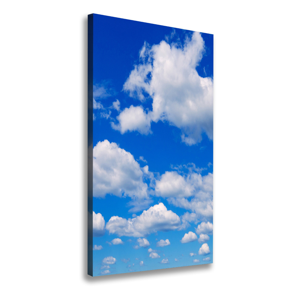 Large canvas wall art Clouds in the sky