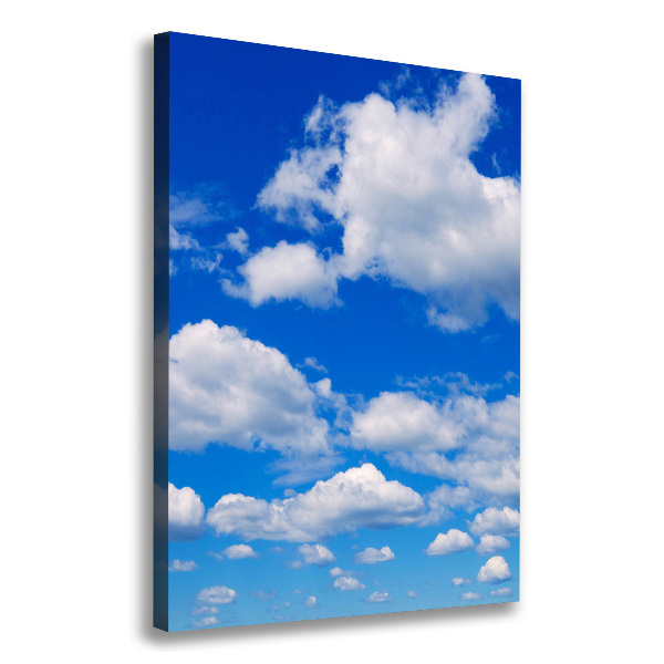 Large canvas wall art Clouds in the sky