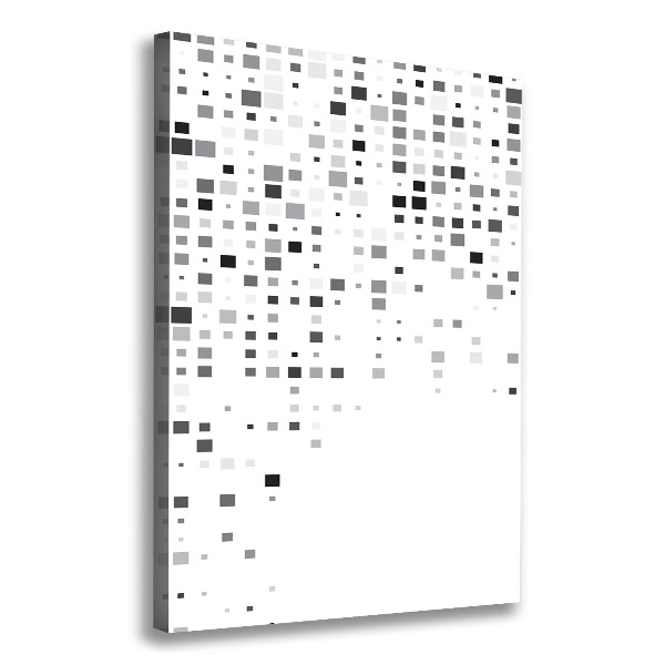 Wall art canvas large Squares abstraction