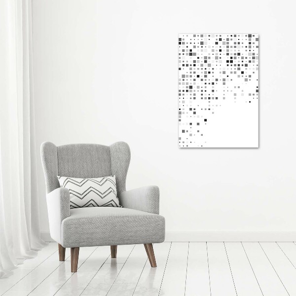 Wall art canvas large Squares abstraction