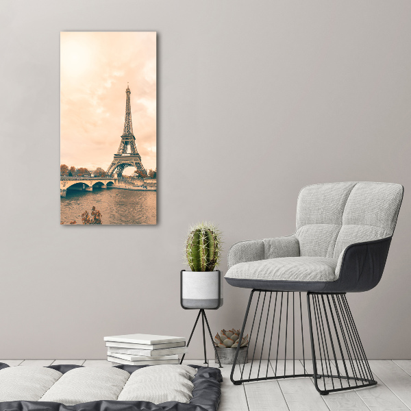 Canvas print Eiffel Paris tower