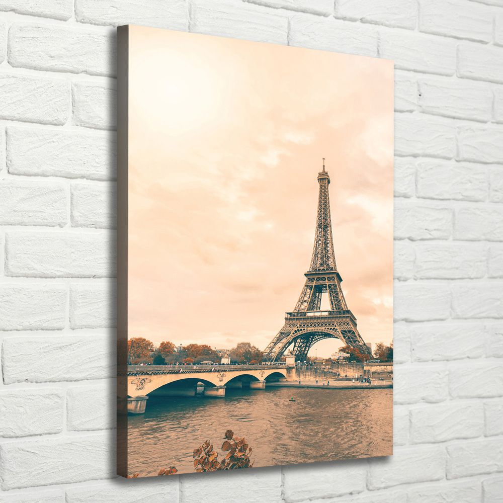 Canvas print Eiffel Paris tower