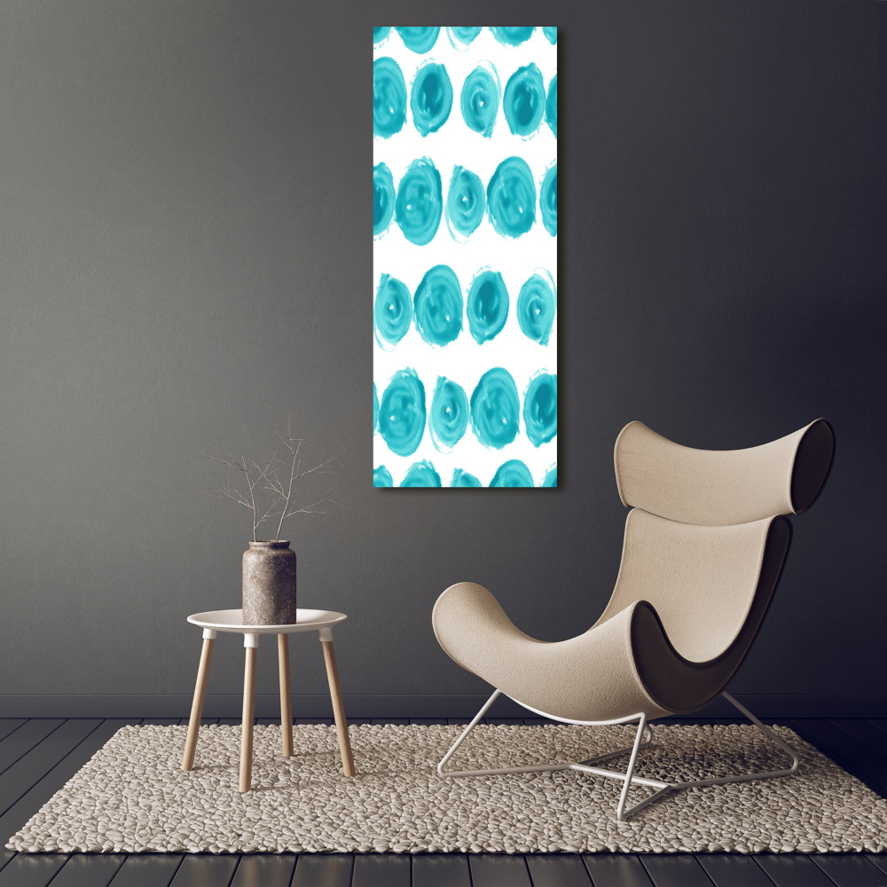 Large canvas wall art Dots