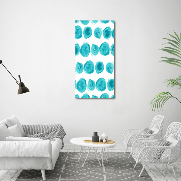 Large canvas wall art Dots