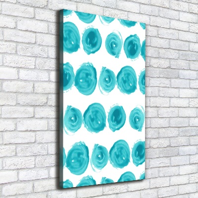 Large canvas wall art Dots