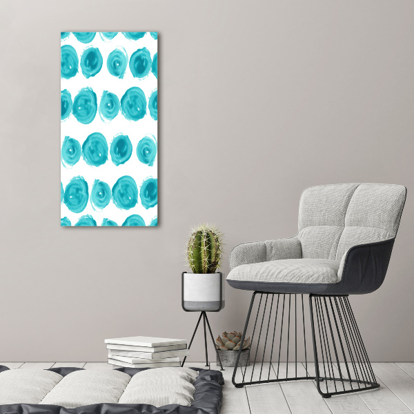 Large canvas wall art Dots