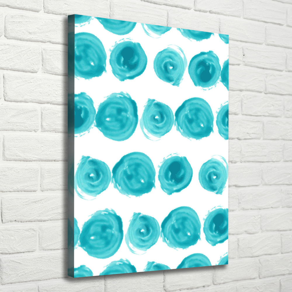 Large canvas wall art Dots