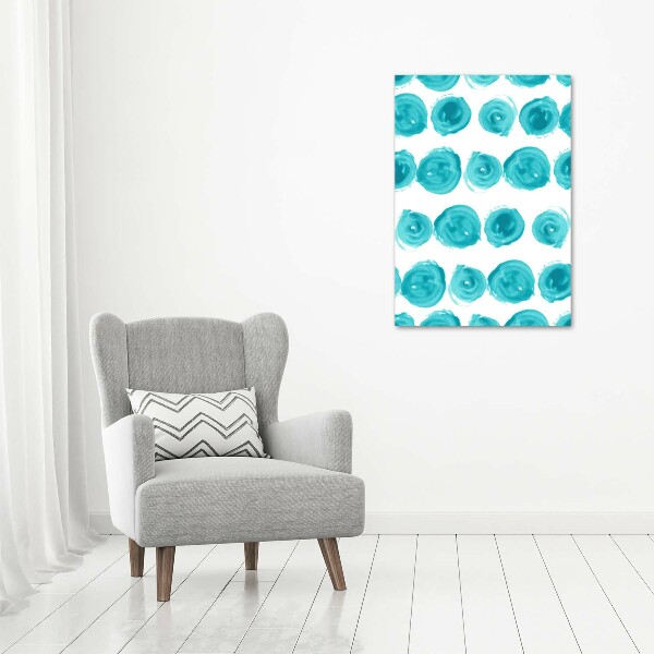 Large canvas wall art Dots