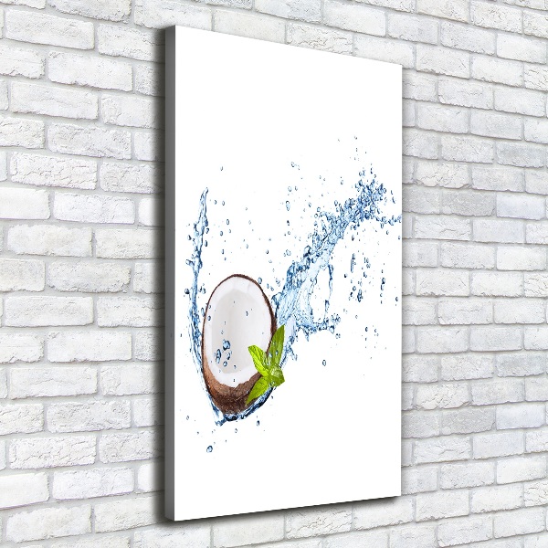 Large canvas wall art Coconut