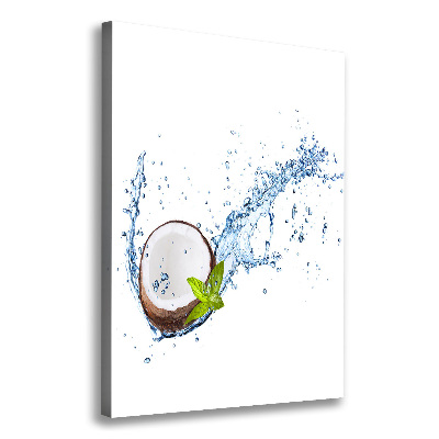 Large canvas wall art Coconut