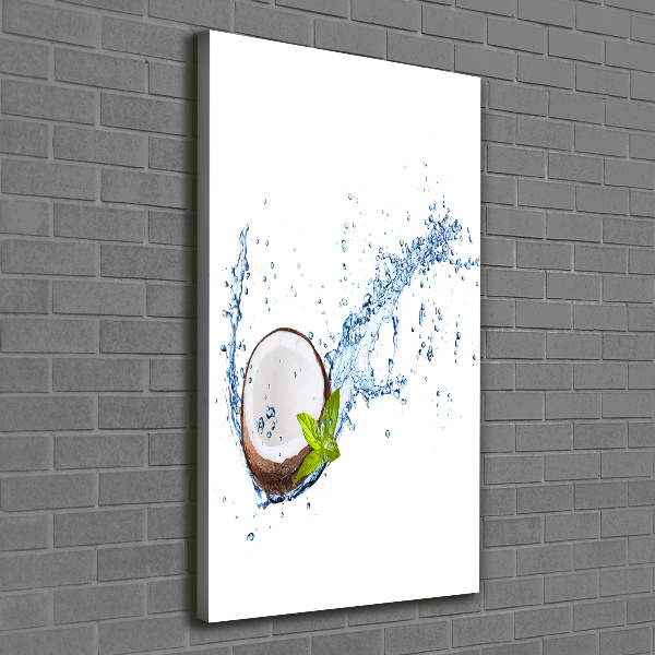 Large canvas wall art Coconut