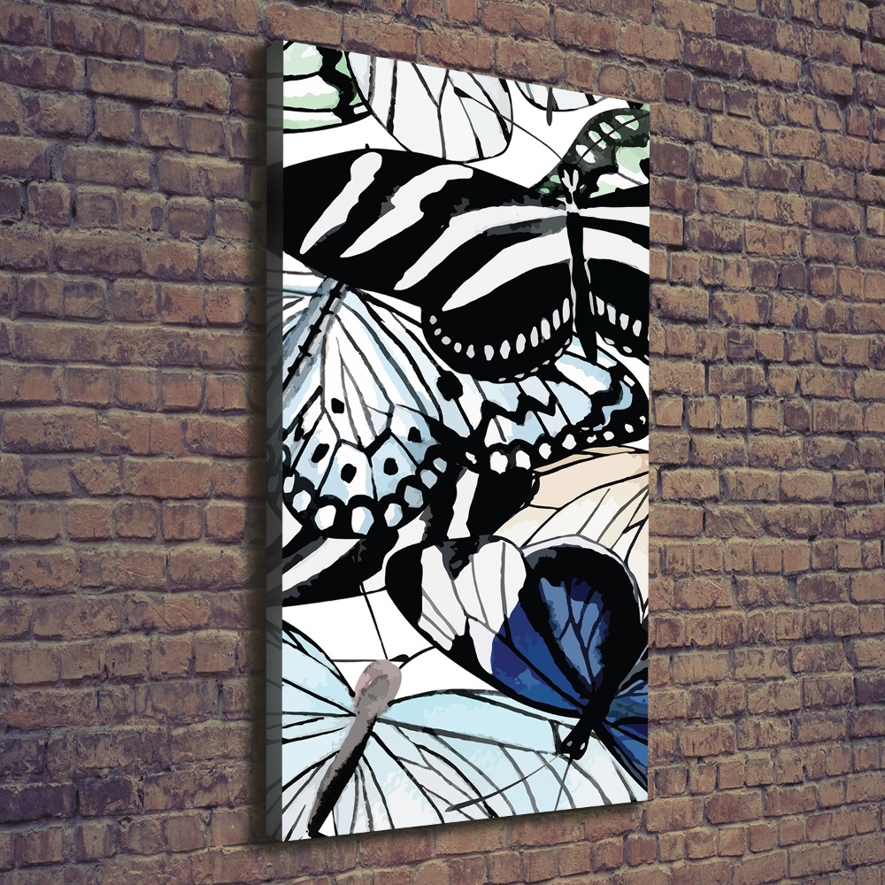 Canvas wall art Butterflies