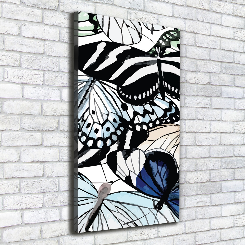 Canvas wall art Butterflies