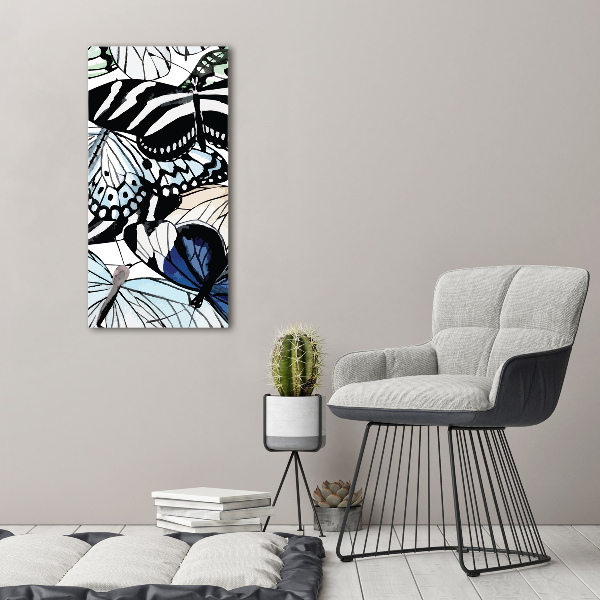 Canvas wall art Butterflies