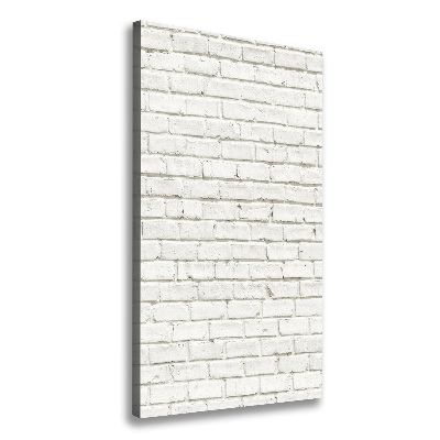 Wall art canvas large Brick wall