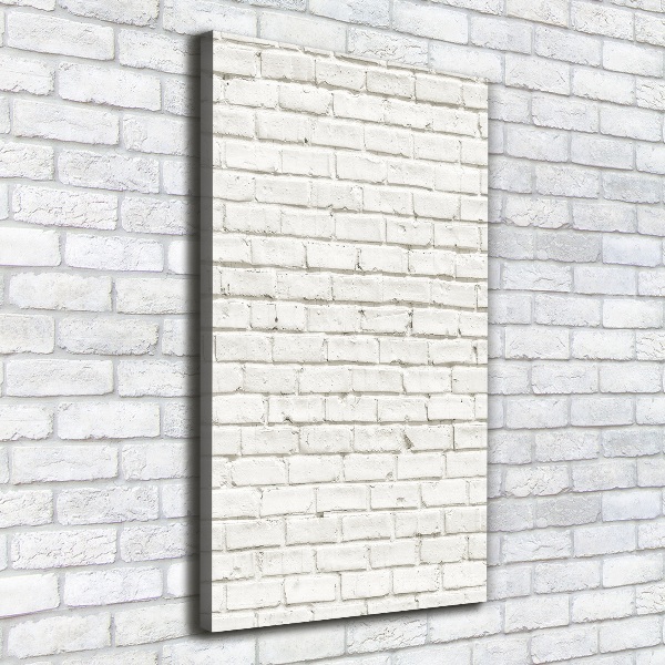 Wall art canvas large Brick wall