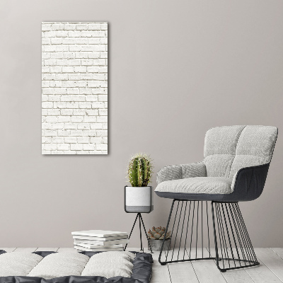 Wall art canvas large Brick wall