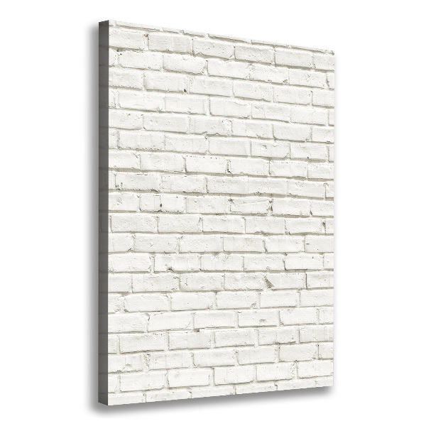 Wall art canvas large Brick wall