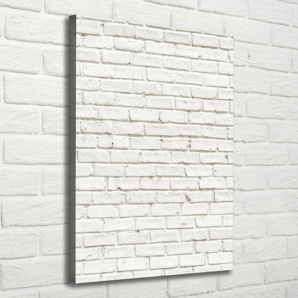 Wall art canvas large Brick wall