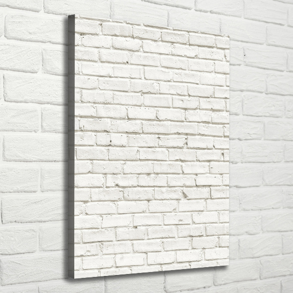 Wall art canvas large Brick wall