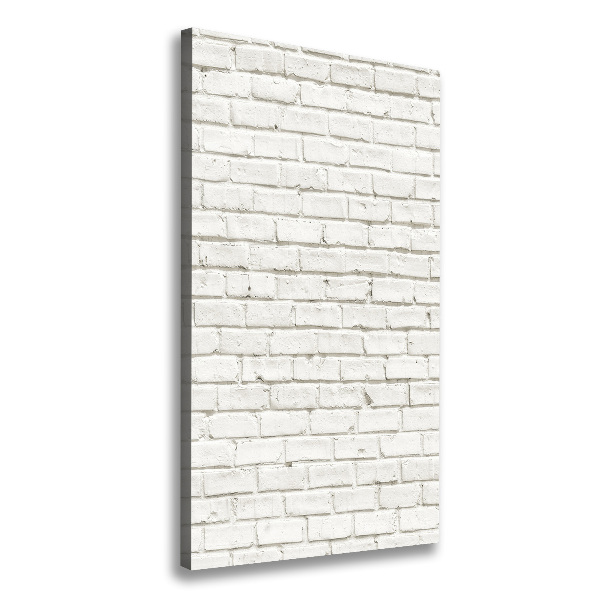 Wall art canvas large Brick wall