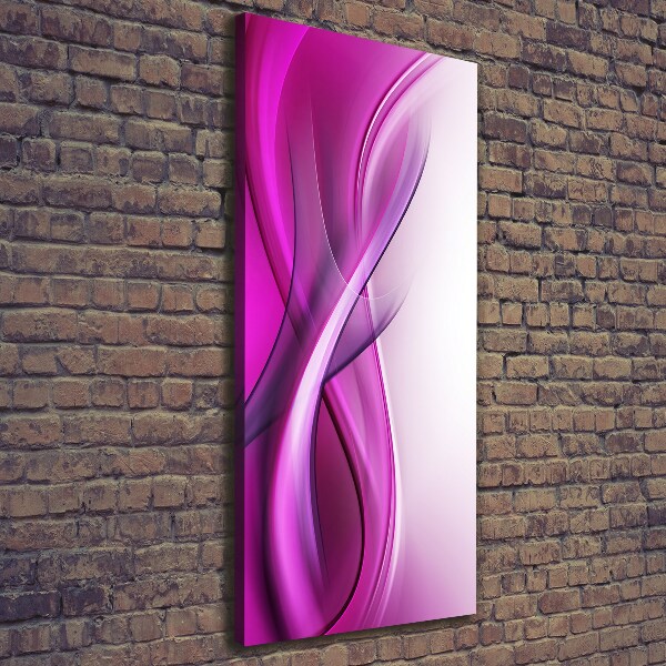 Canvas wall art Background waves