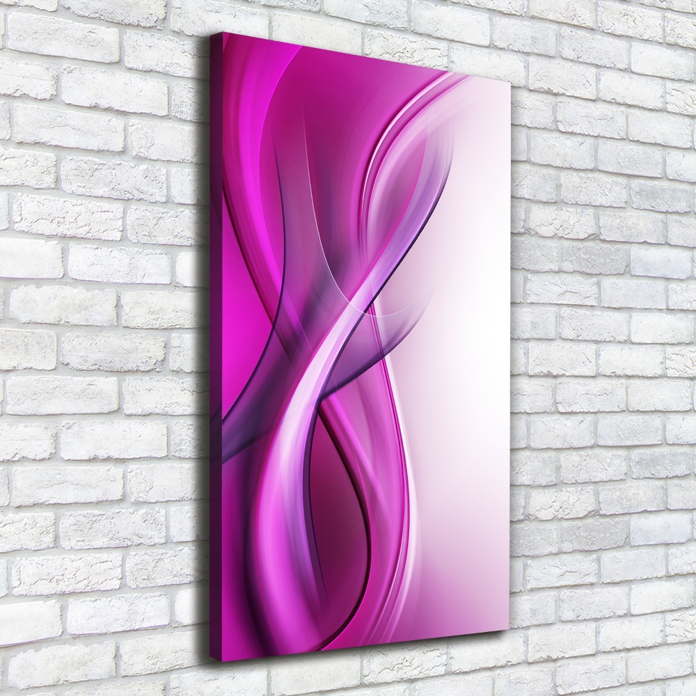 Canvas wall art Background waves