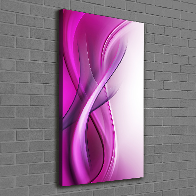 Canvas wall art Background waves