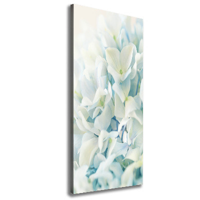 Canvas wall art Hydrangea flower