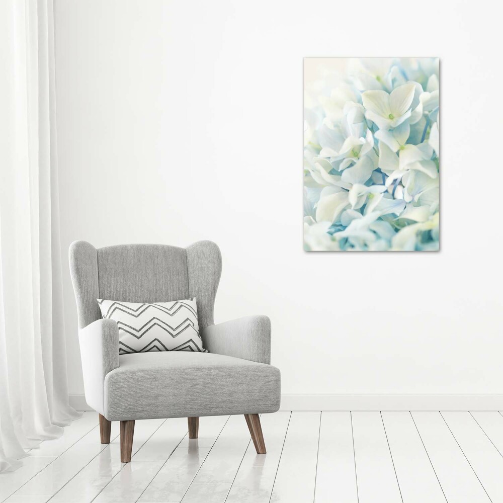 Canvas wall art Hydrangea flower